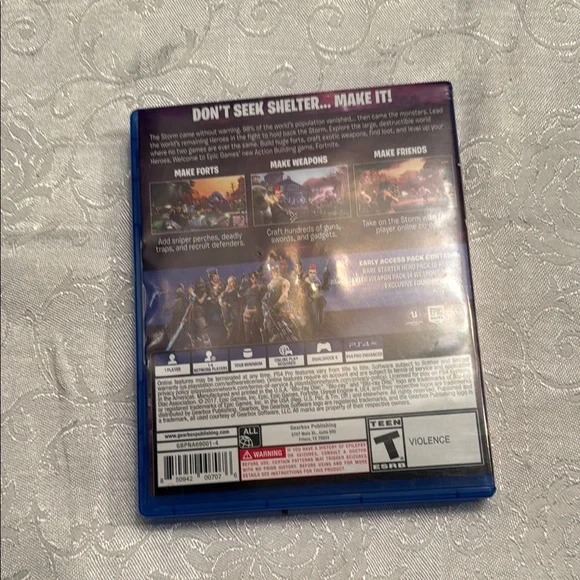 Sony PlayStation 4 Games Blue Cases - Picture 3 of 3